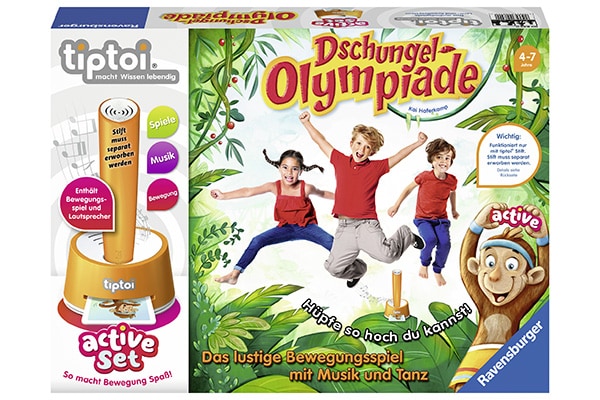 tiptoi® active Set Dschungel-Olympiade
