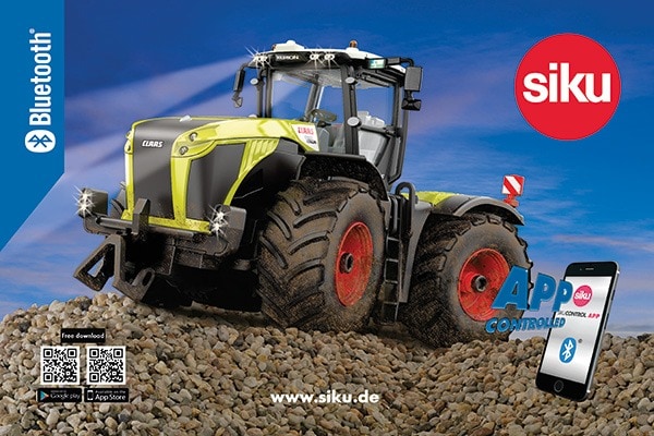 Claas Xerion 5000 TRAC VC mit App-Steuerung